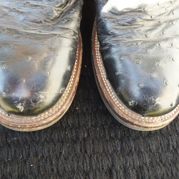 Lucchese 2000 Ostrich Women's Western Boots 9.5B - Picture 4 of 8